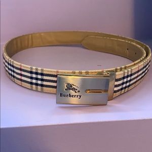 Burberry belt